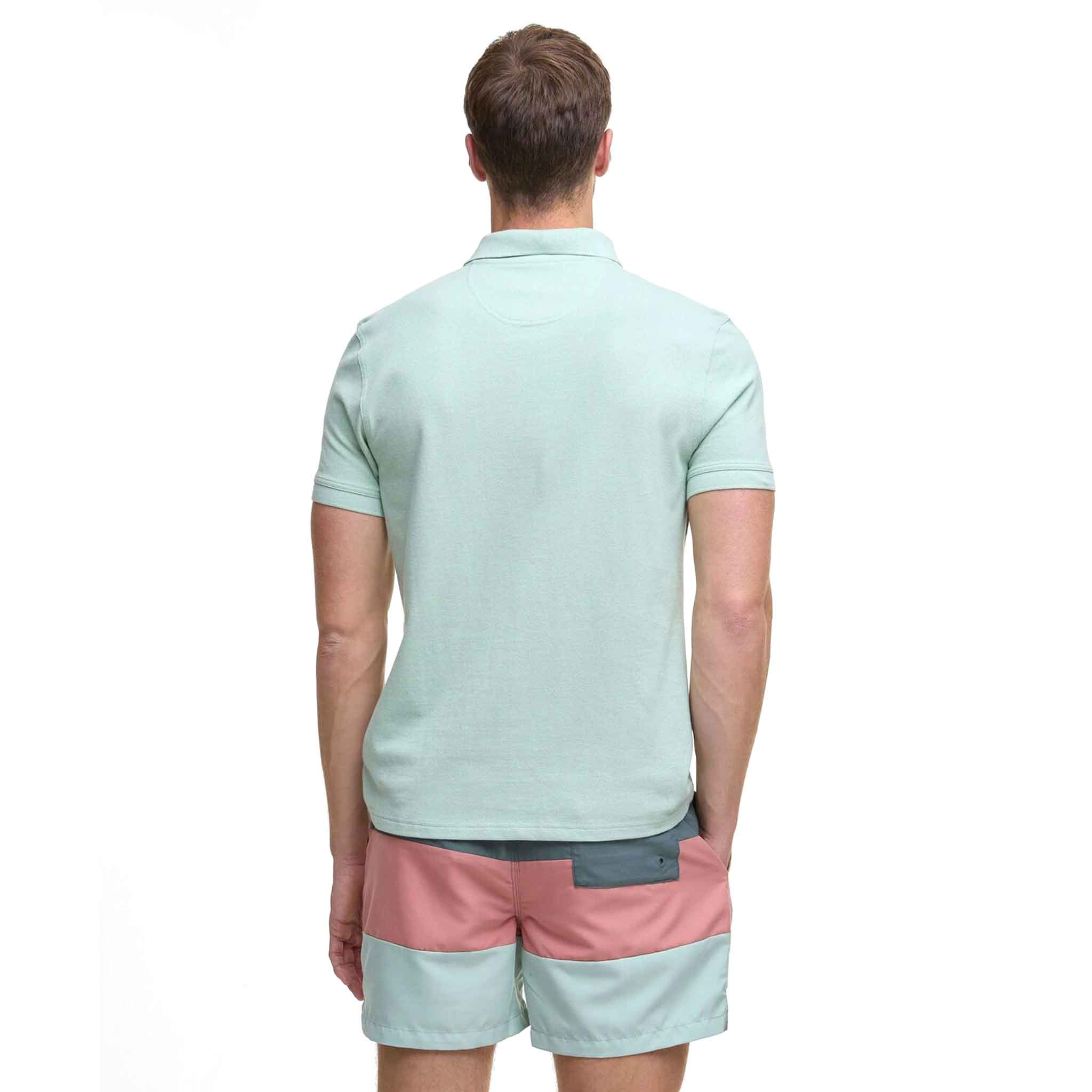 Barbour-Sports-Tailored-Polo-Shirt-Pale-Apple-2