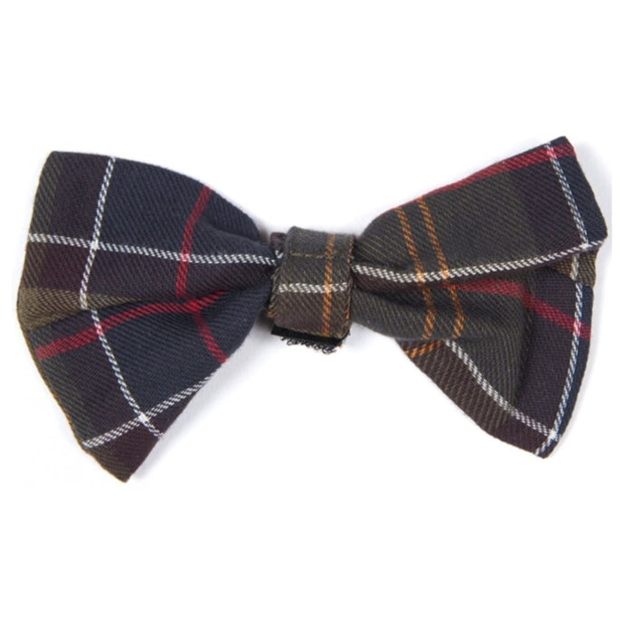 Barbour Tartan Dog Bow Tie 1