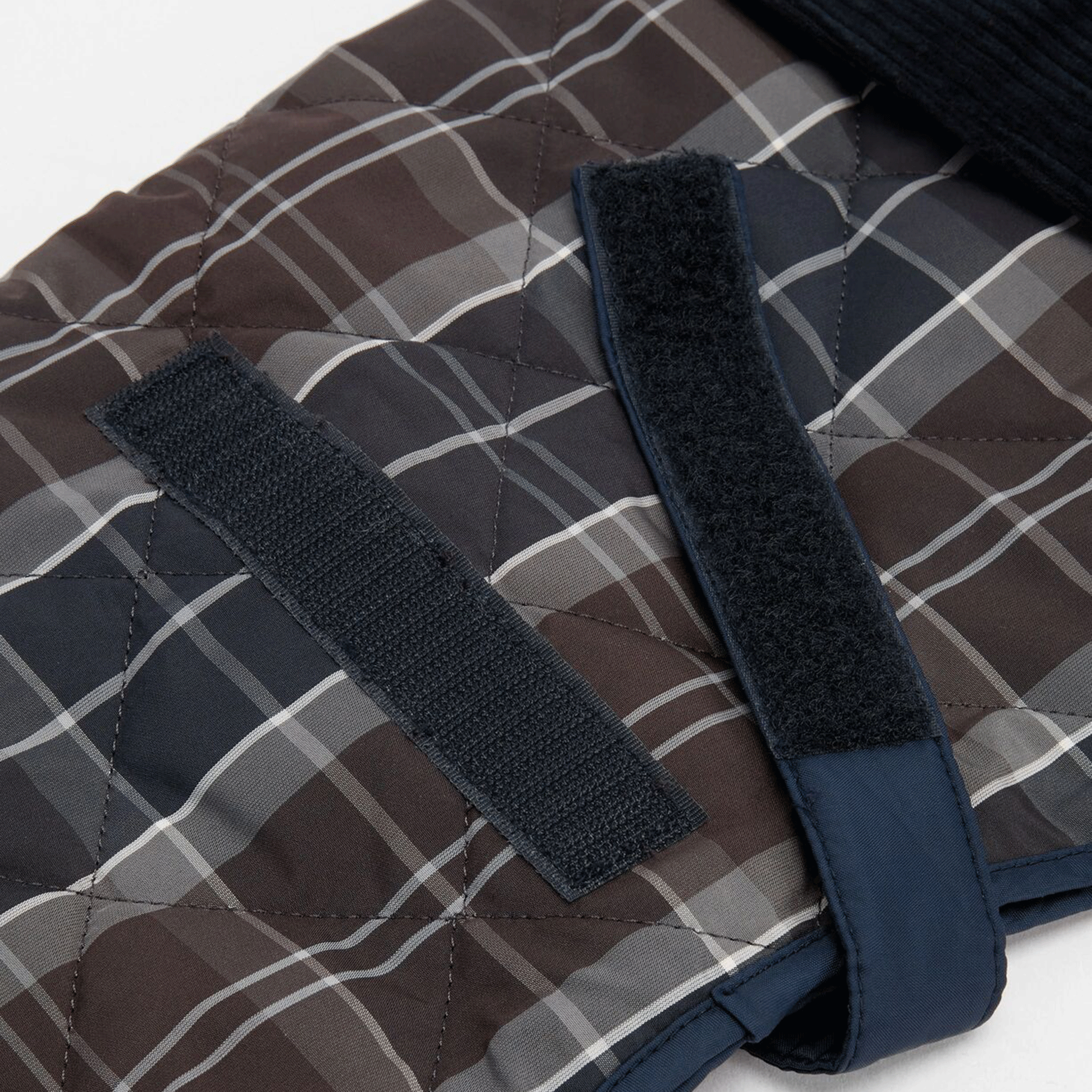 Barbour Tartan Dog Coat Midnight Oak