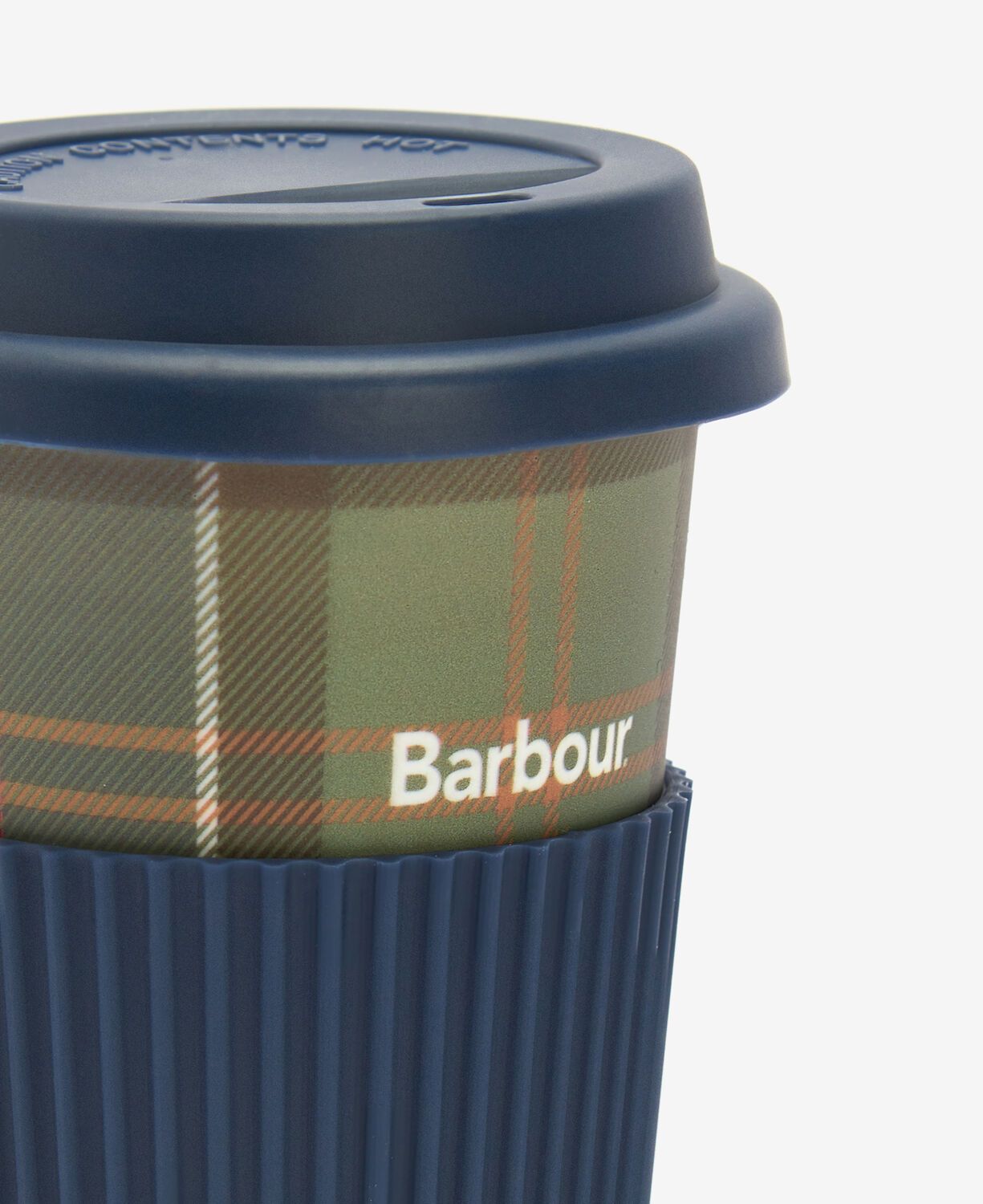 Barbour Tartan Reusable Travel Mug Classic Tartan 2