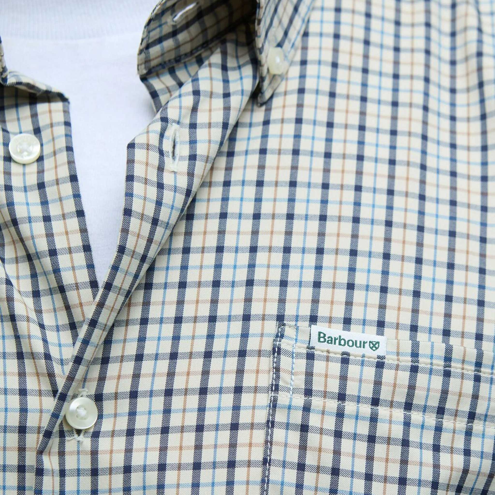 Barbour-Teesdale-Men's-Performance-Shirt-Stone-4