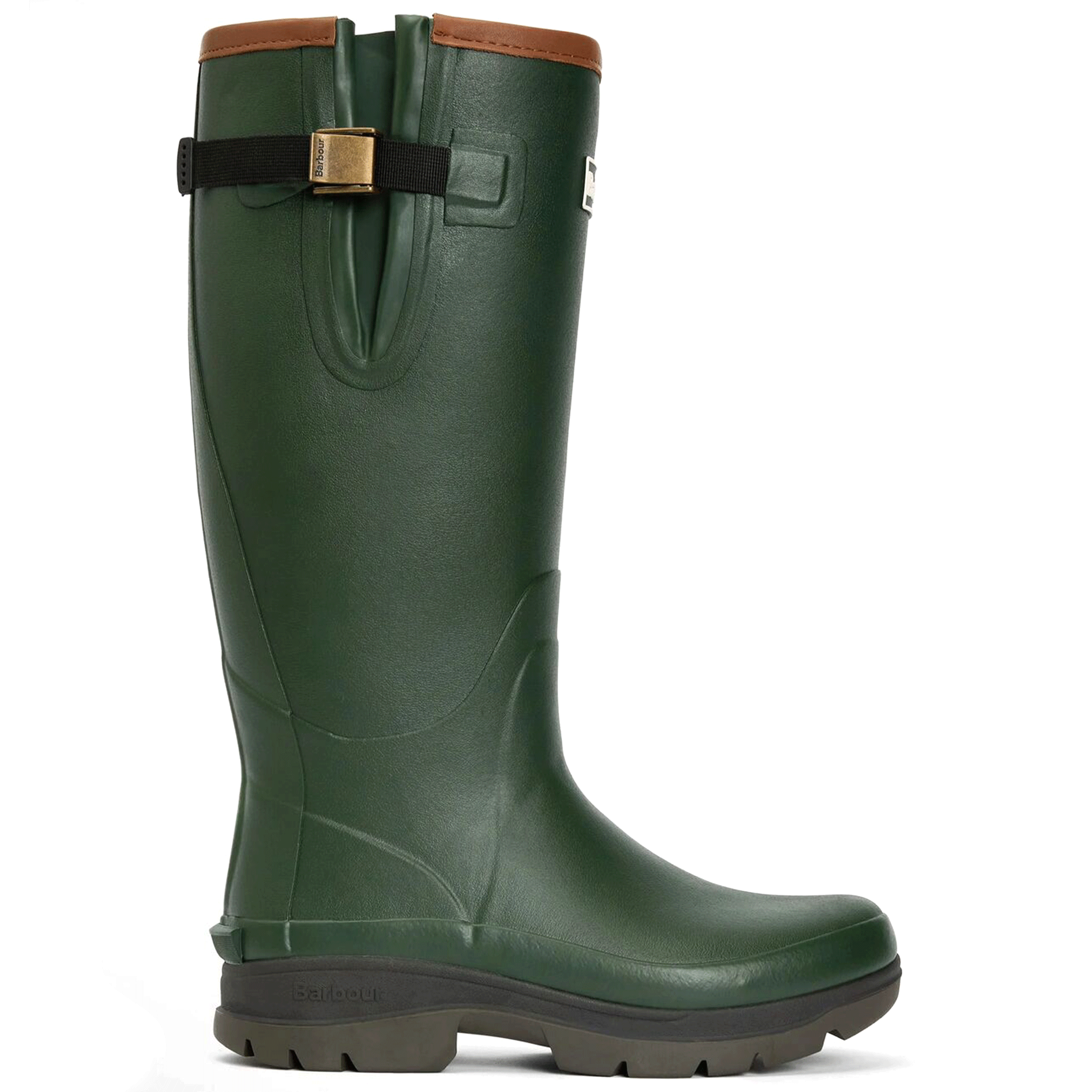 Barbour Tempest Men's Neoprene Wellington Boots Olive
