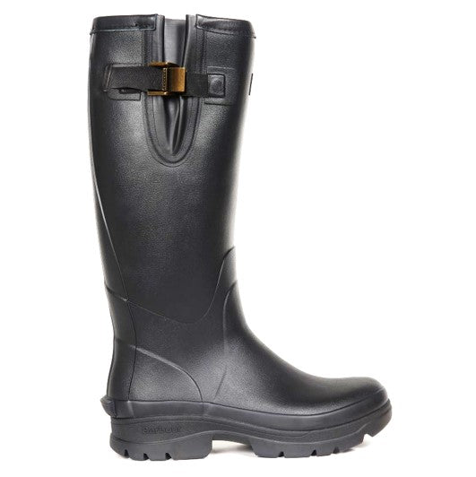 Barbour Tempest Men's Neoprene Wellington Boots Black 1