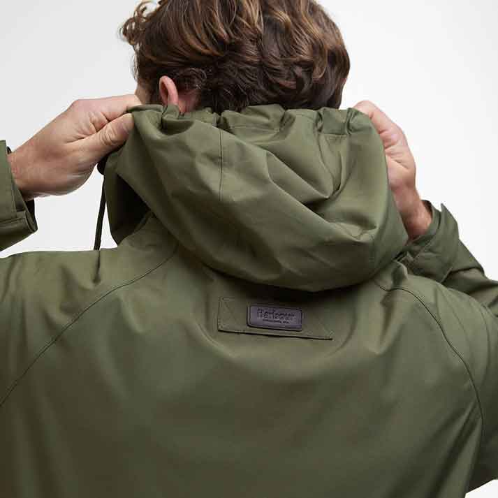 Barbour Trover Men's Waterproof Jacket Fern