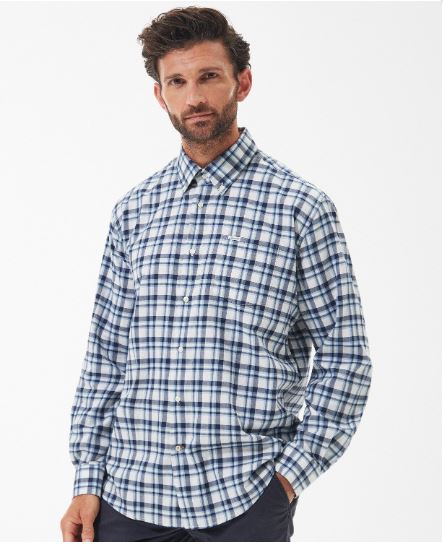 Barbour Turville Regular Fit Shirt Blue 5