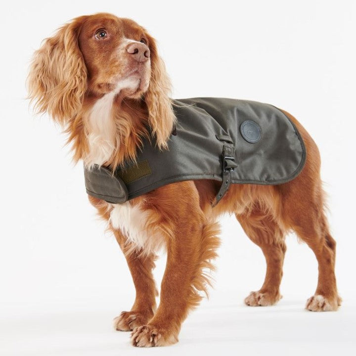 Barbour Wax Dog Coat Olive 7