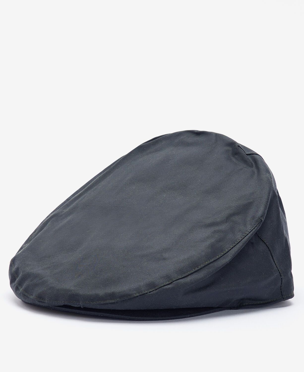 Barbour Wax Flat Cap Navy 1