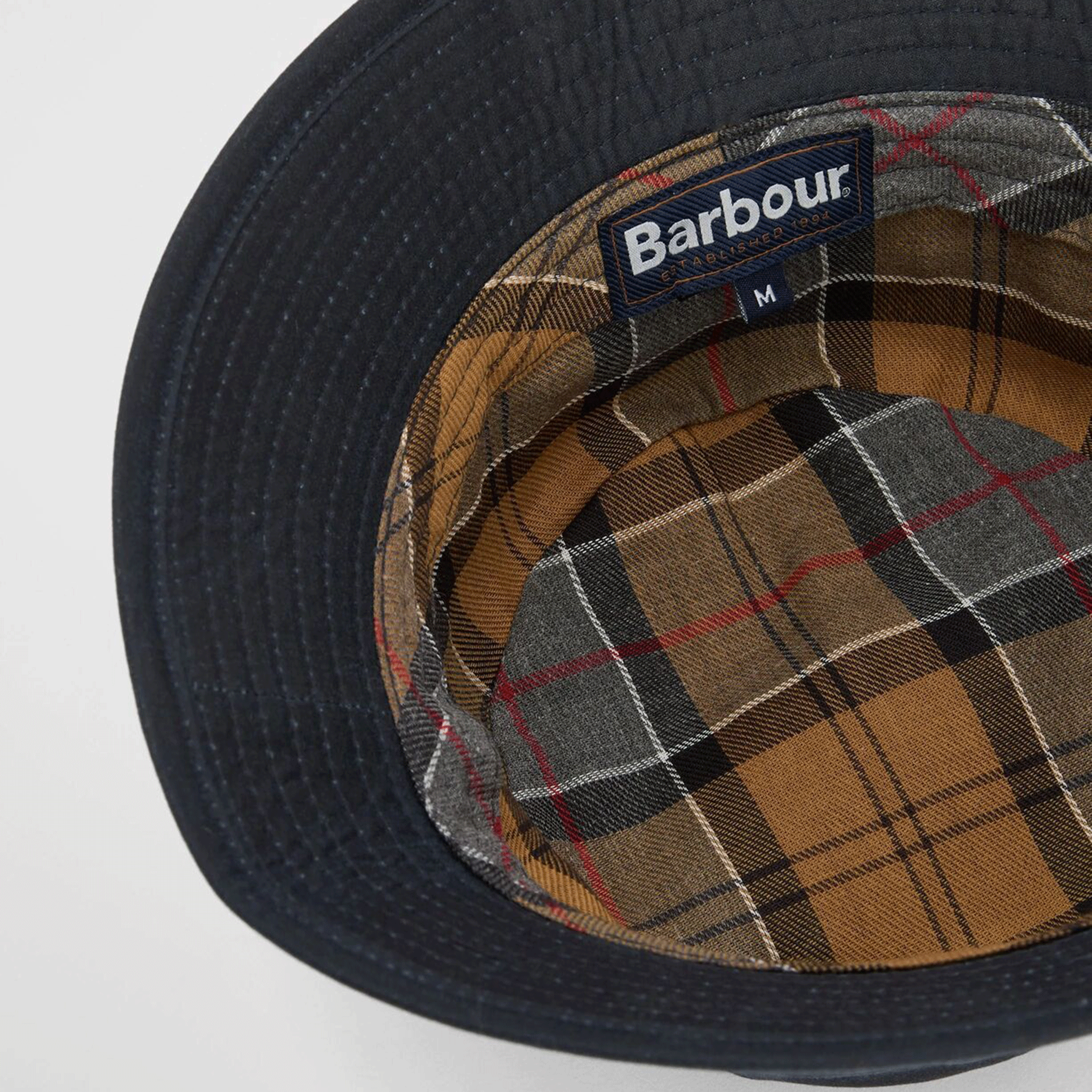 Barbour Waxed Bucket Hat Classic Navy