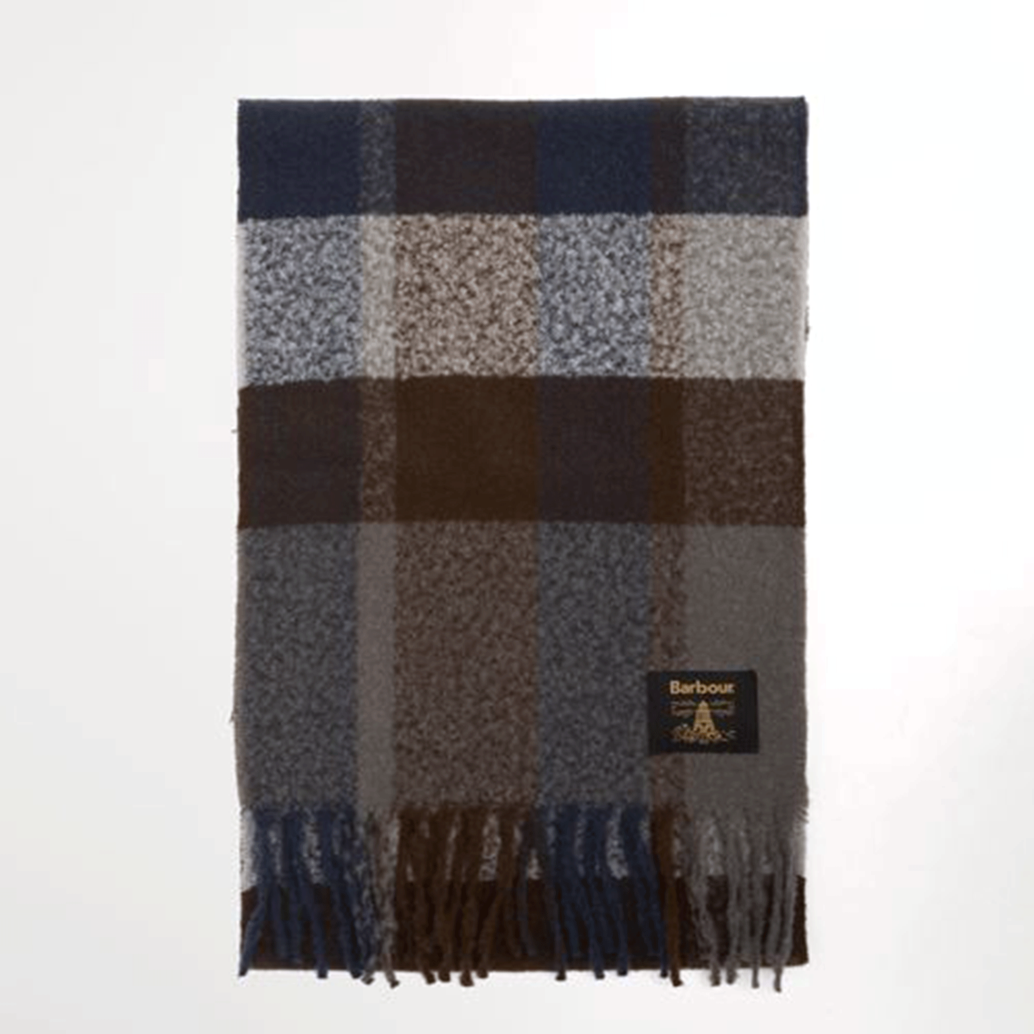 Barbour Westerdale Beanie & Scarf Gift Set Midnight Oak