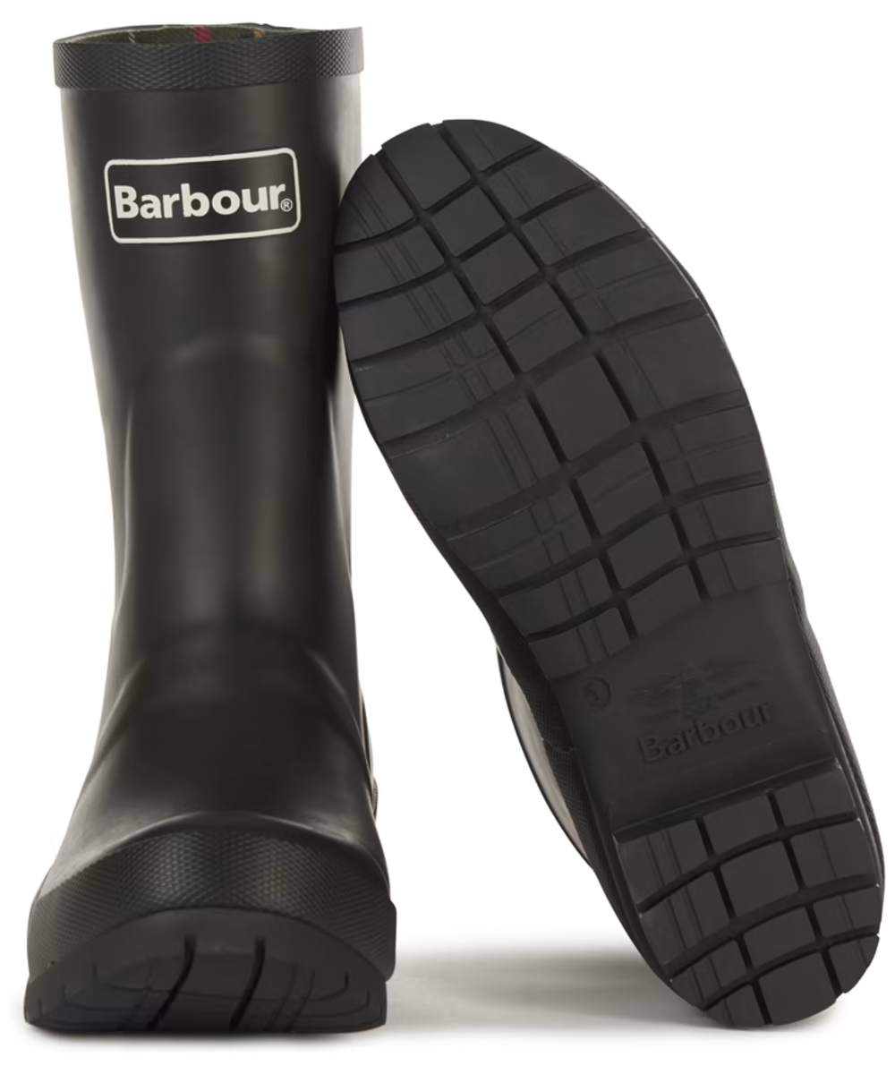 Barbour Banbury Mid Height Wellington Boots Black