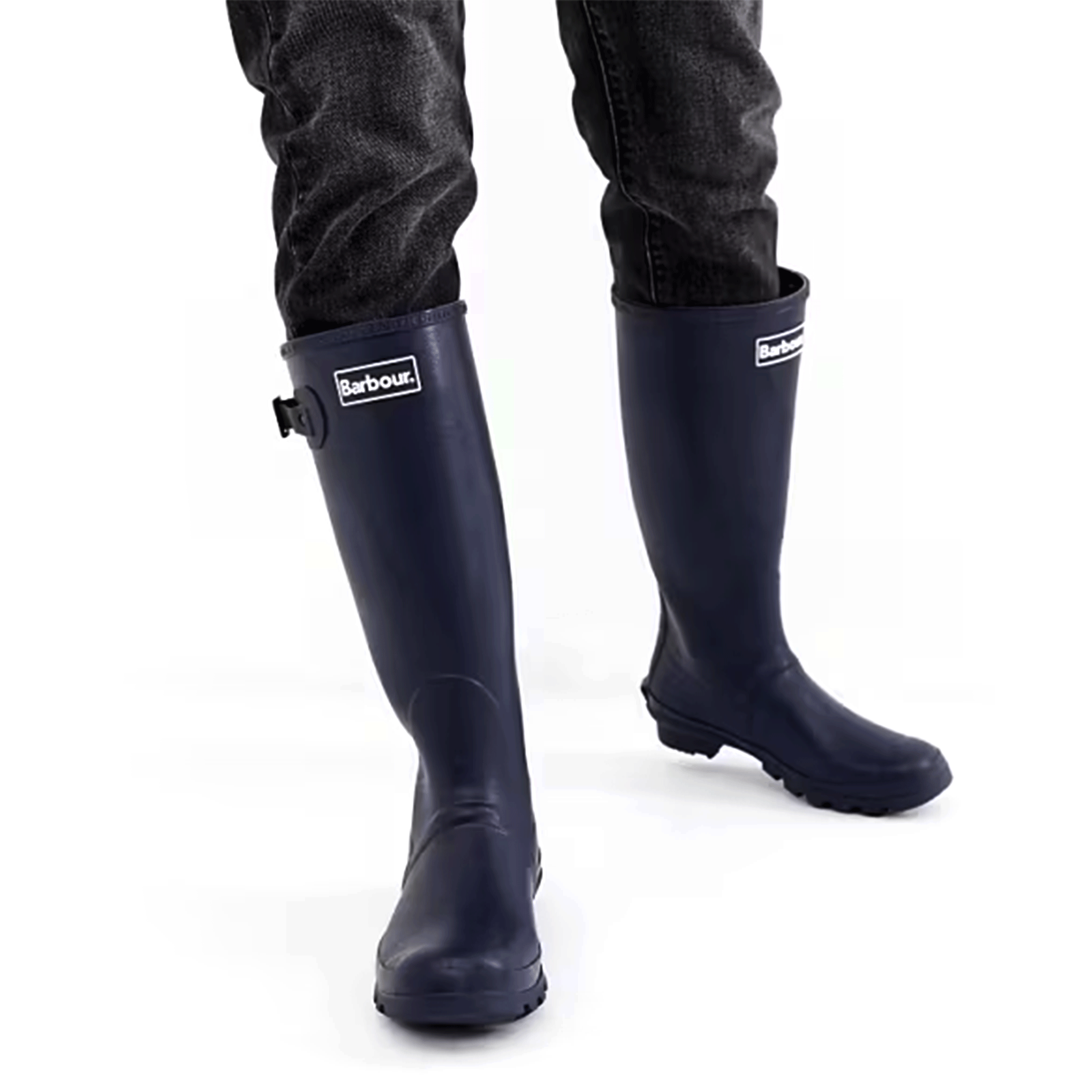 Barbour Bede Men's Wellington Boots Navy