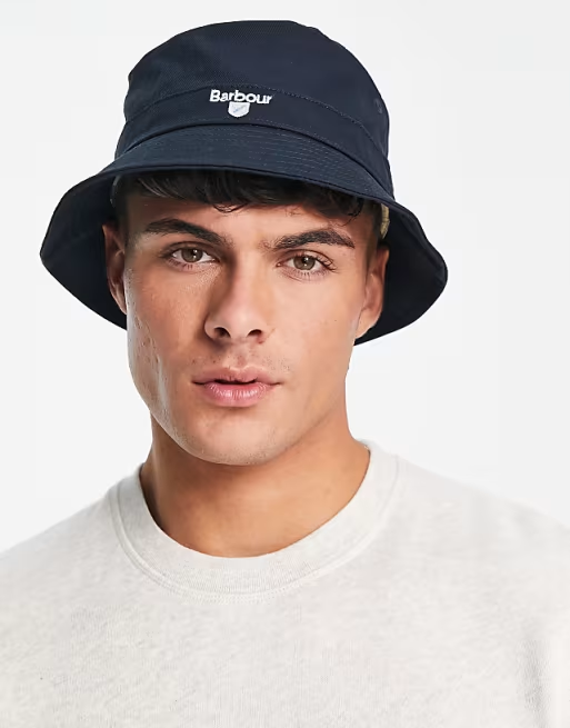 Barbour Cascade Bucket Hat Navy