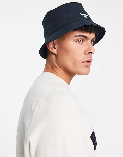 Barbour Cascade Bucket Hat Navy