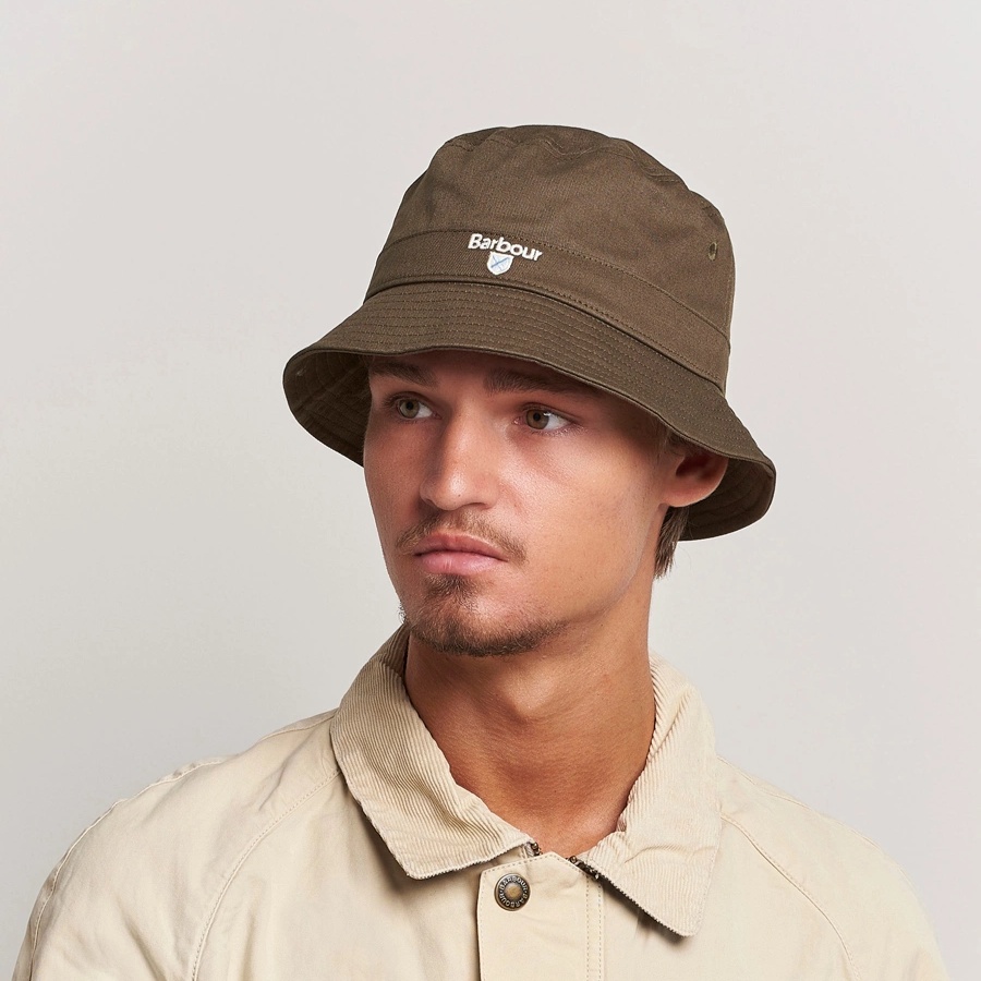 Barbour Cascade Bucket Hat Olive
