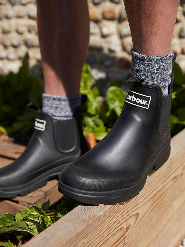 Barbour Nimbus Men's Chelsea Wellingtons Black