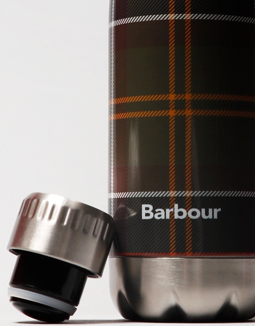 Barbour Stainless Steel Tartan Water Bottle 500ml