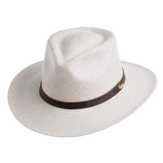 Barmah Fine Raffia Outback Hat Natural