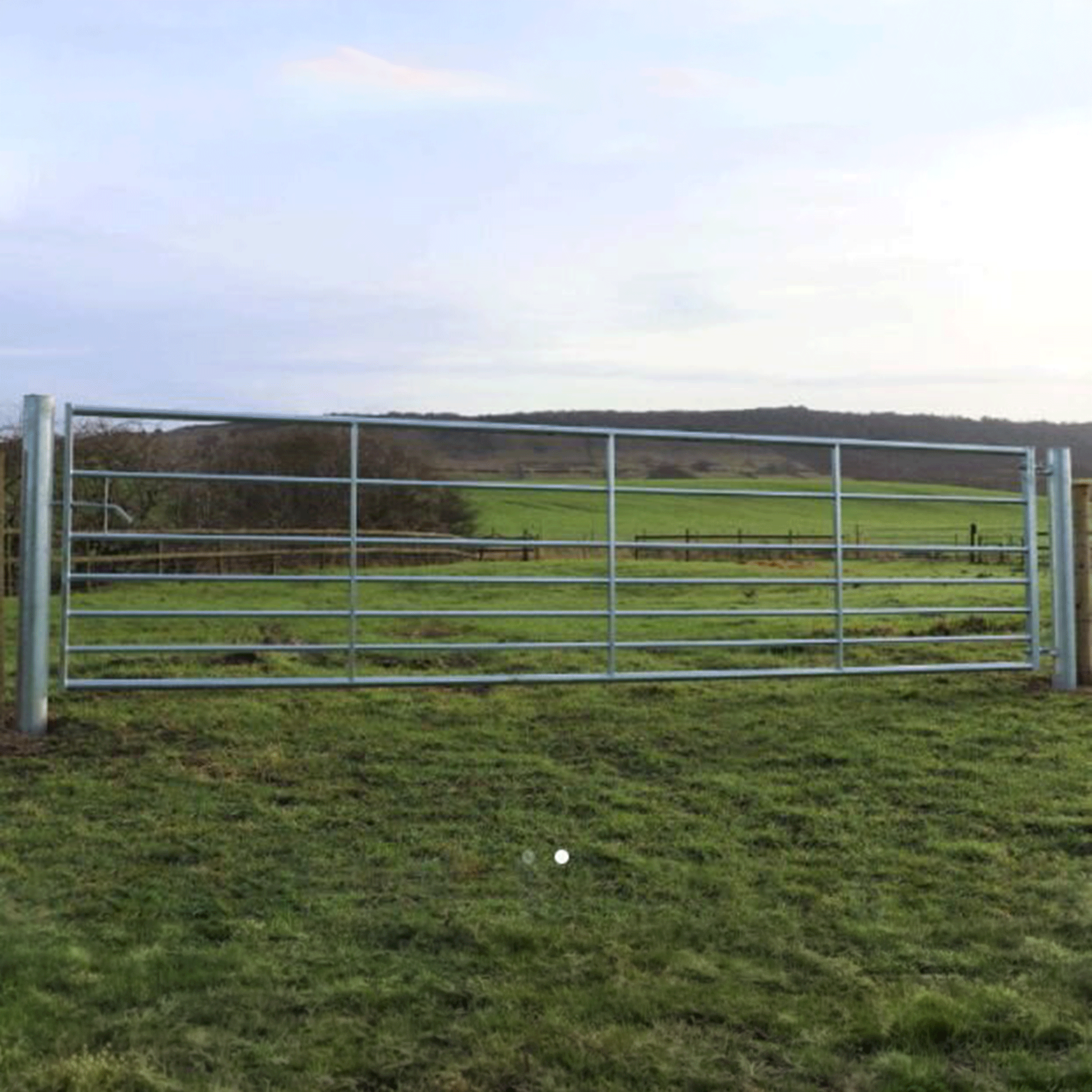 Bateman Ashcombe Galvanised Steel Field Gate