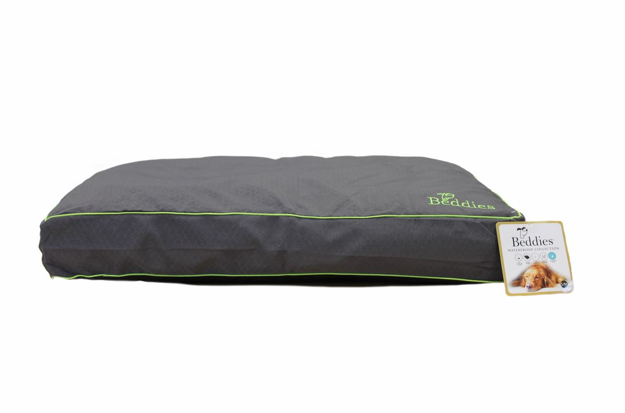 Beddies Waterproof Mattress Charcoal-Lime 2