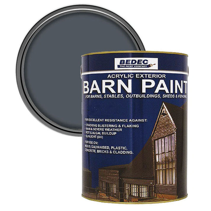 Bedec Acrylic Exterior Barn Paint 5L