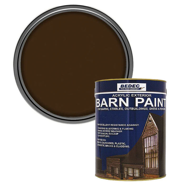 Bedec Acrylic Exterior Barn Paint 2.5L