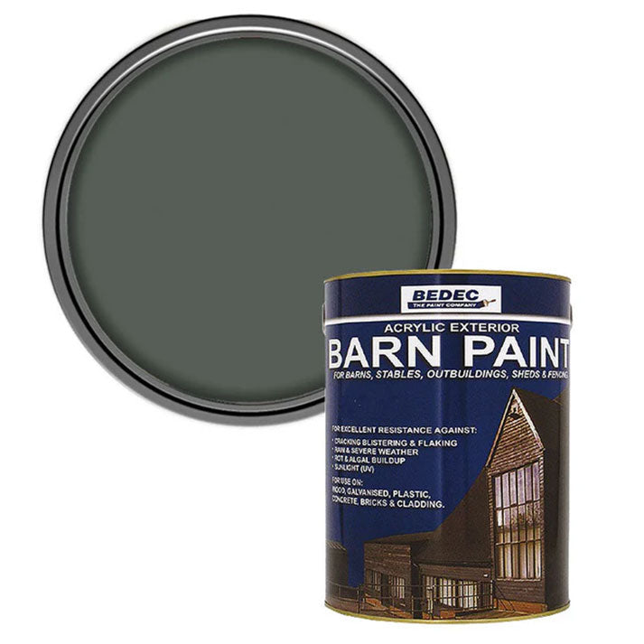 Bedec Acrylic Exterior Barn Paint 5L