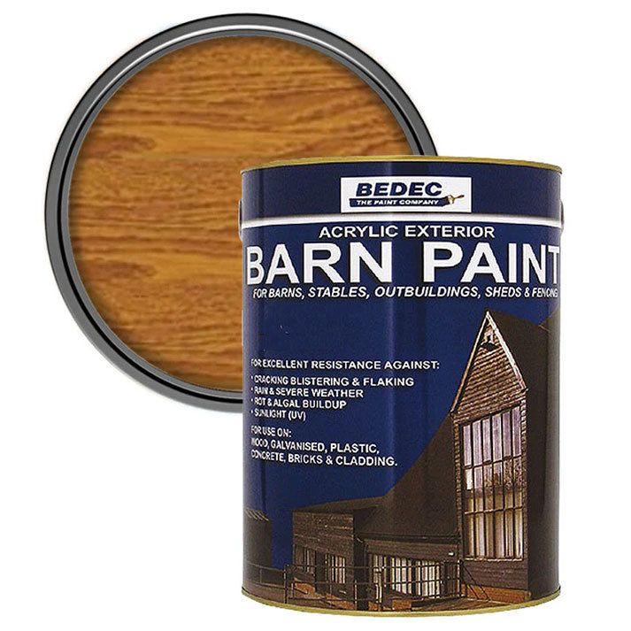 Bedec Acrylic Exterior Barn Paint 5L