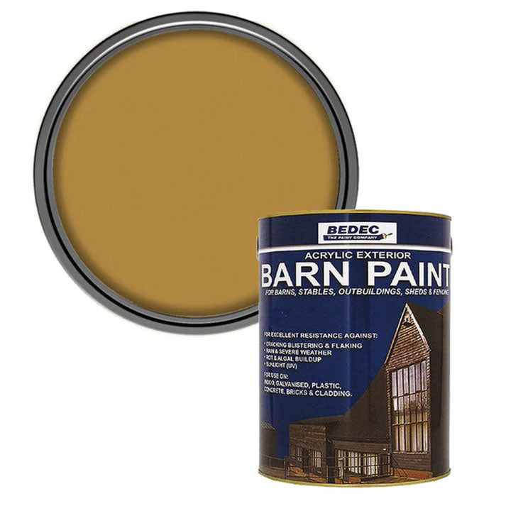 Bedec Acrylic Exterior Barn Paint 5L