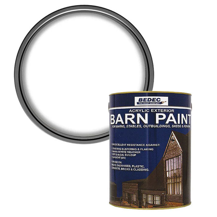 Bedec Acrylic Exterior Barn Paint 5L