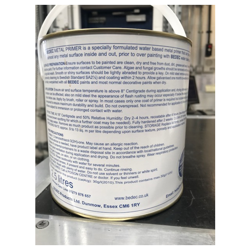 Bedec Metal Primer Red Oxide 2