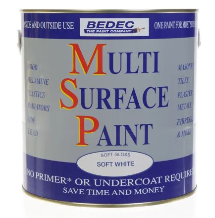 Bedec Multi Surface Paint (MSP) Soft Gloss