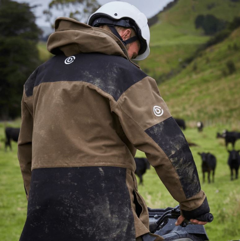 Betacraft Mamaku Mens Windproof Jacket Taupe 3