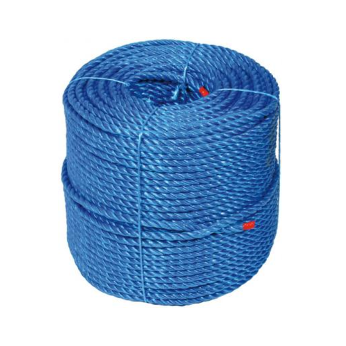 Blue Polypropylene Rope Coil 220M (Assorted Widths)
