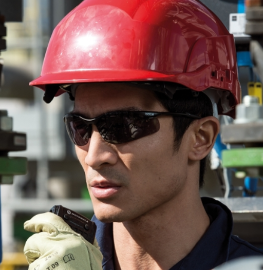 Bollé Contour Safety Glasses Smoke