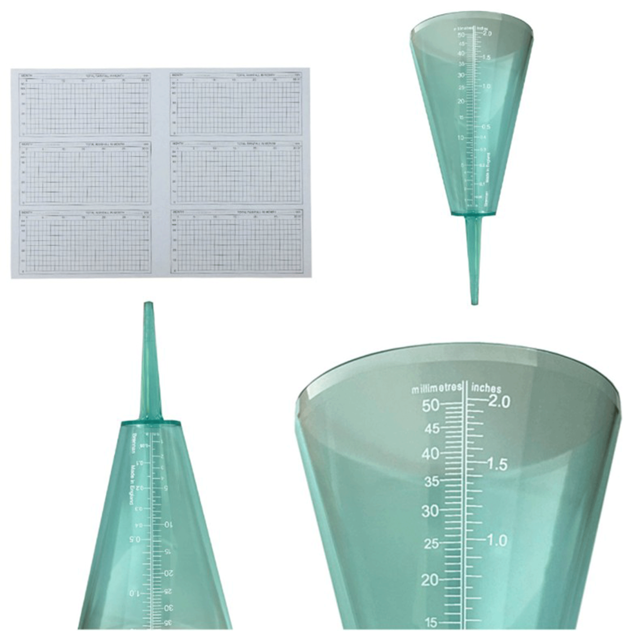Brannan Rainfall and Sprinkler Measure Gauge