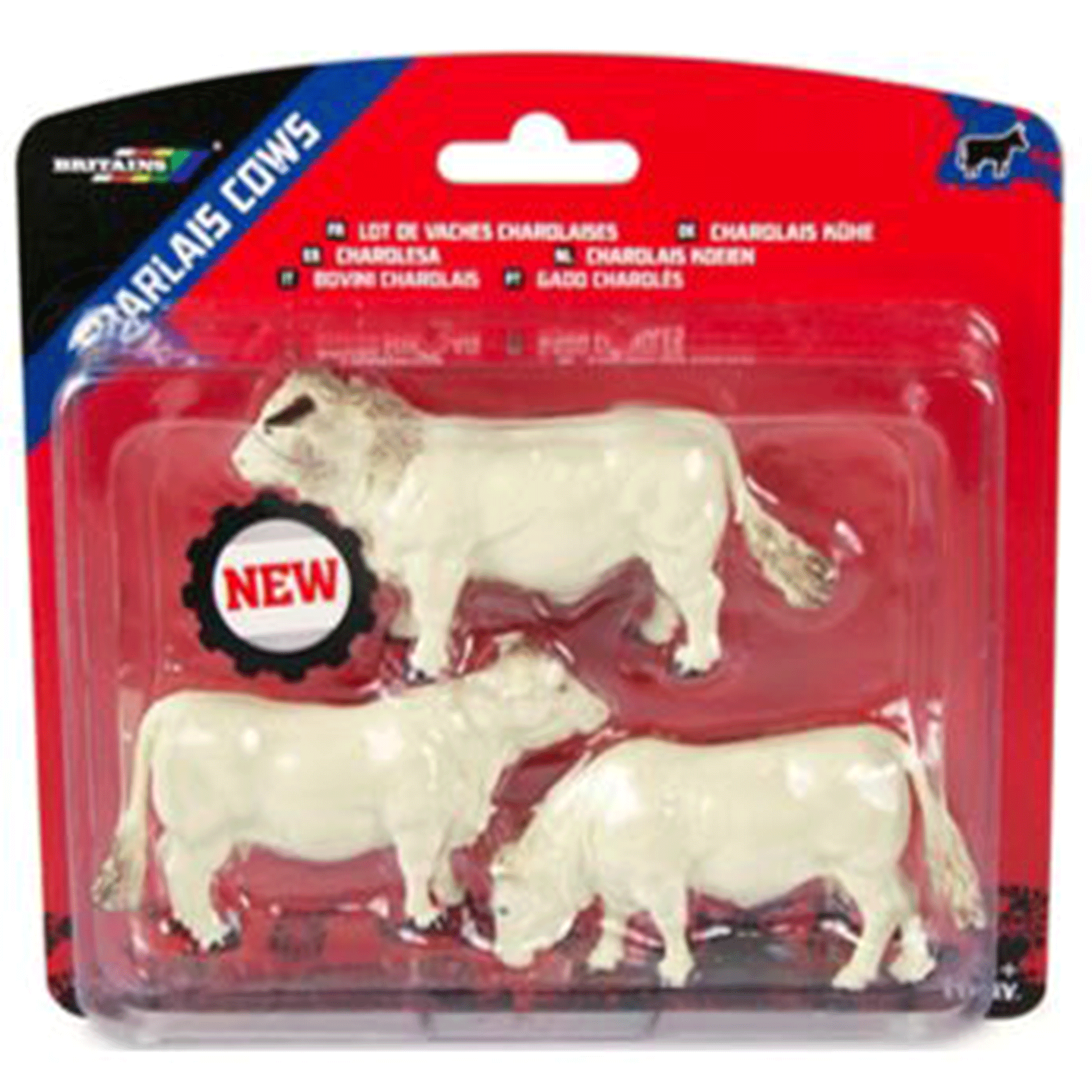 Britains Charolais Cow Set 1:32 Scale
