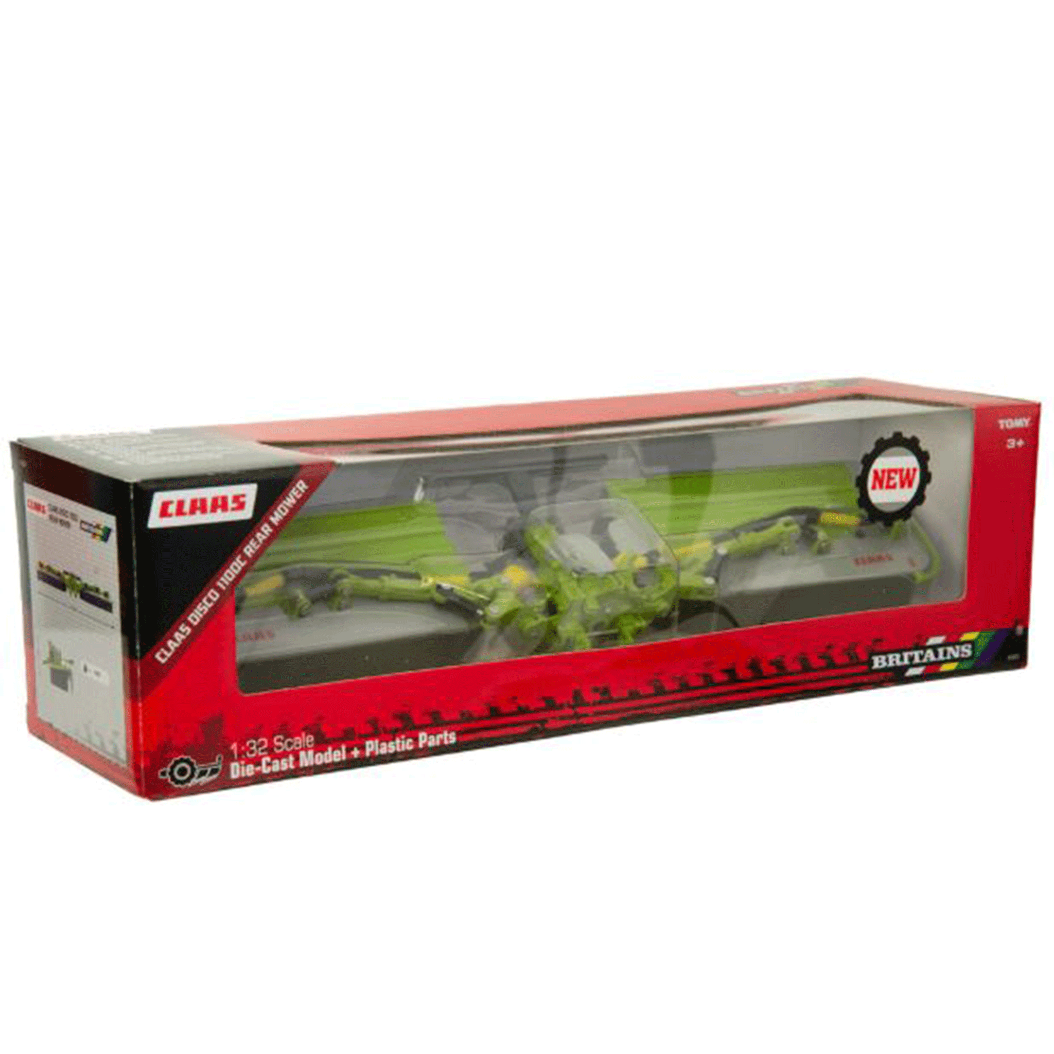 Britains Claas Disco Rear Mower 1:32 Scale