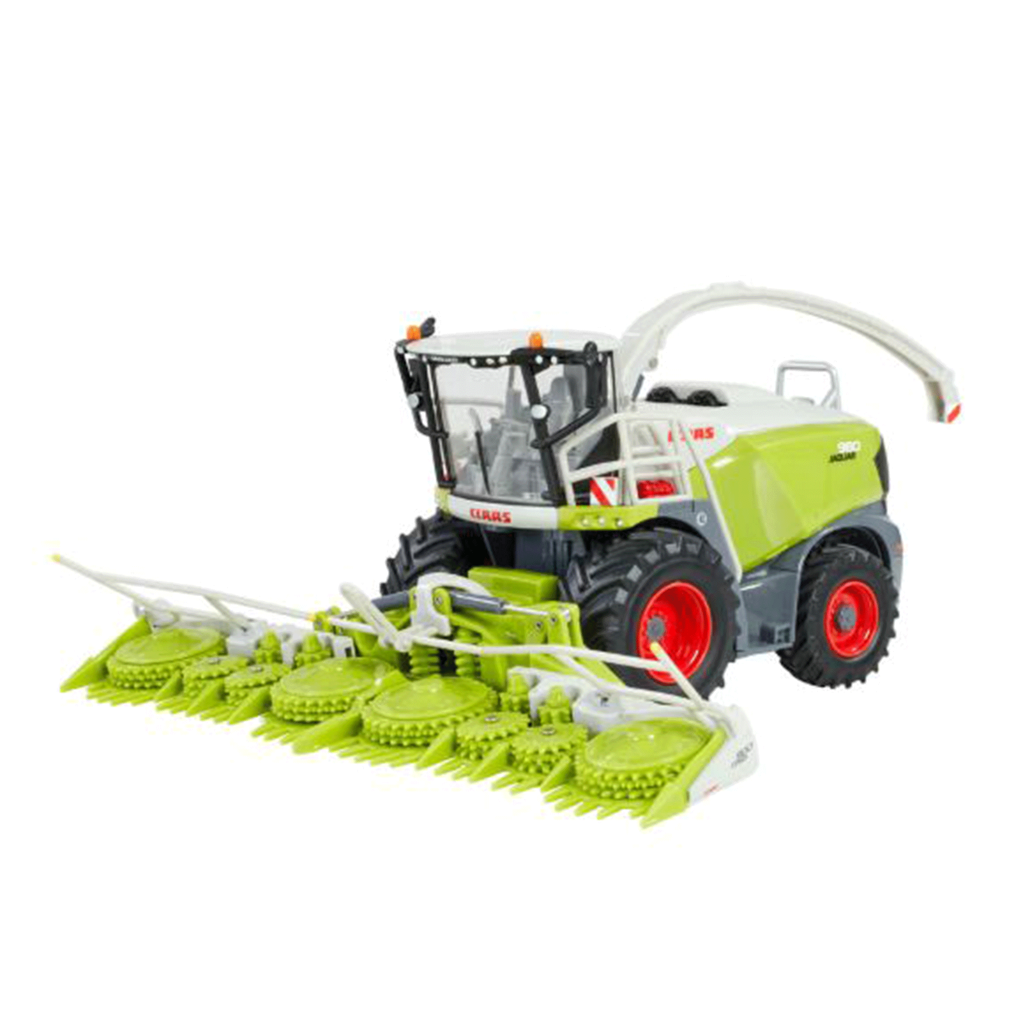 Britains Claas Jaguar 980 Forage Harvester with Orbis 900 1:32 Scale