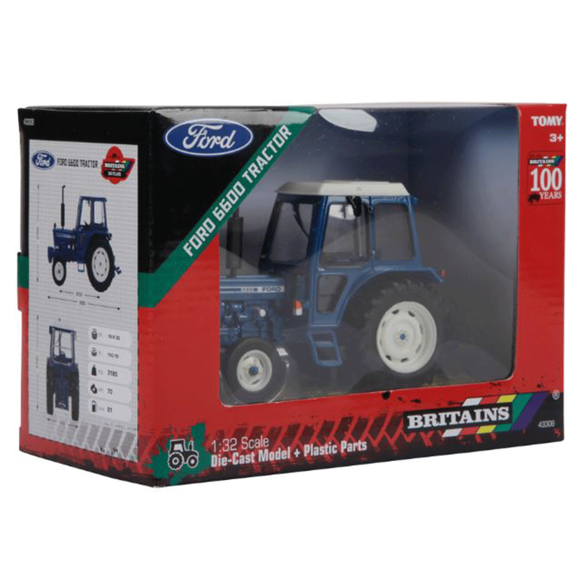 Britains Ford 6600 Tractor 1:32 Scale