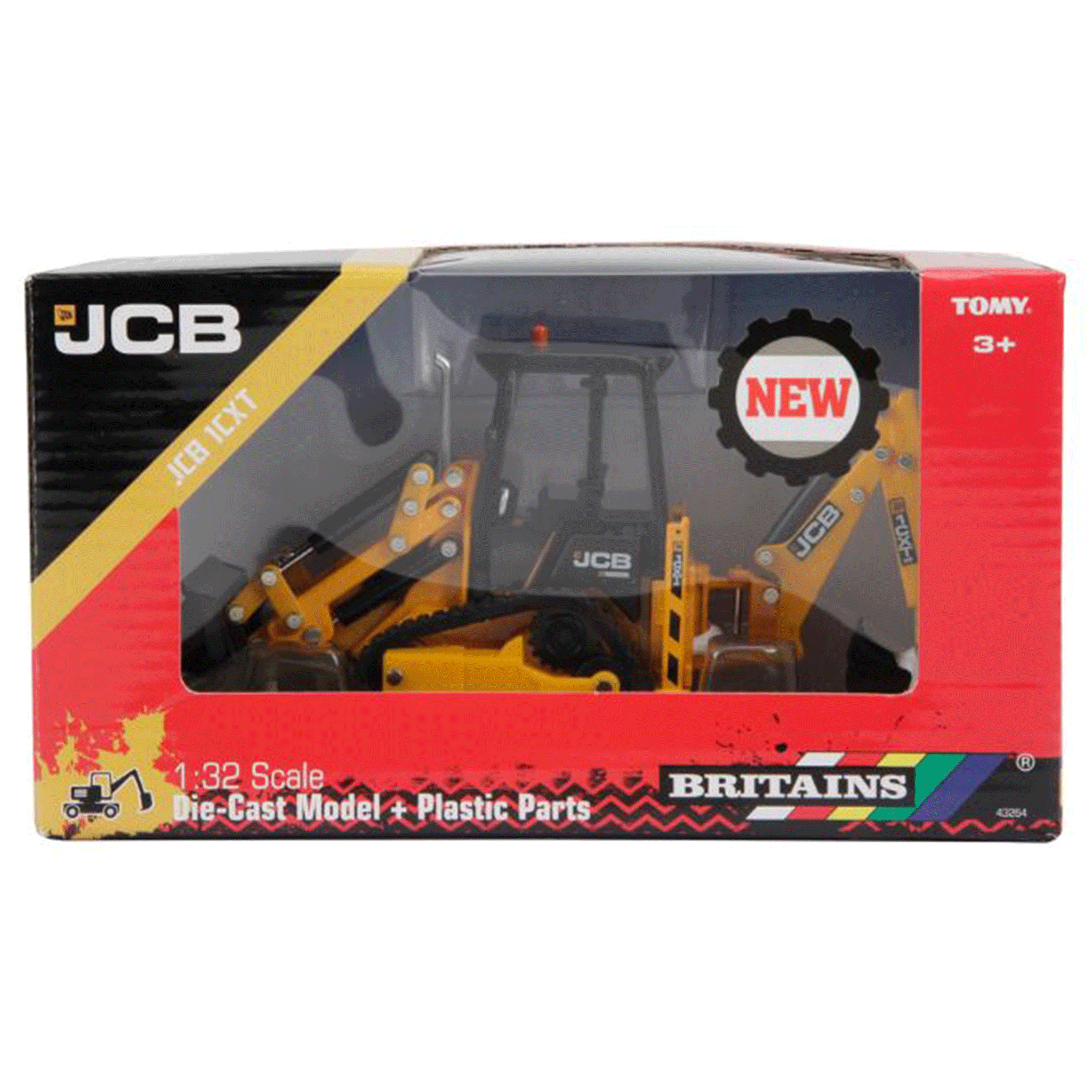 Britains JCB 1CXT Backhoe Loader 1:32 Scale