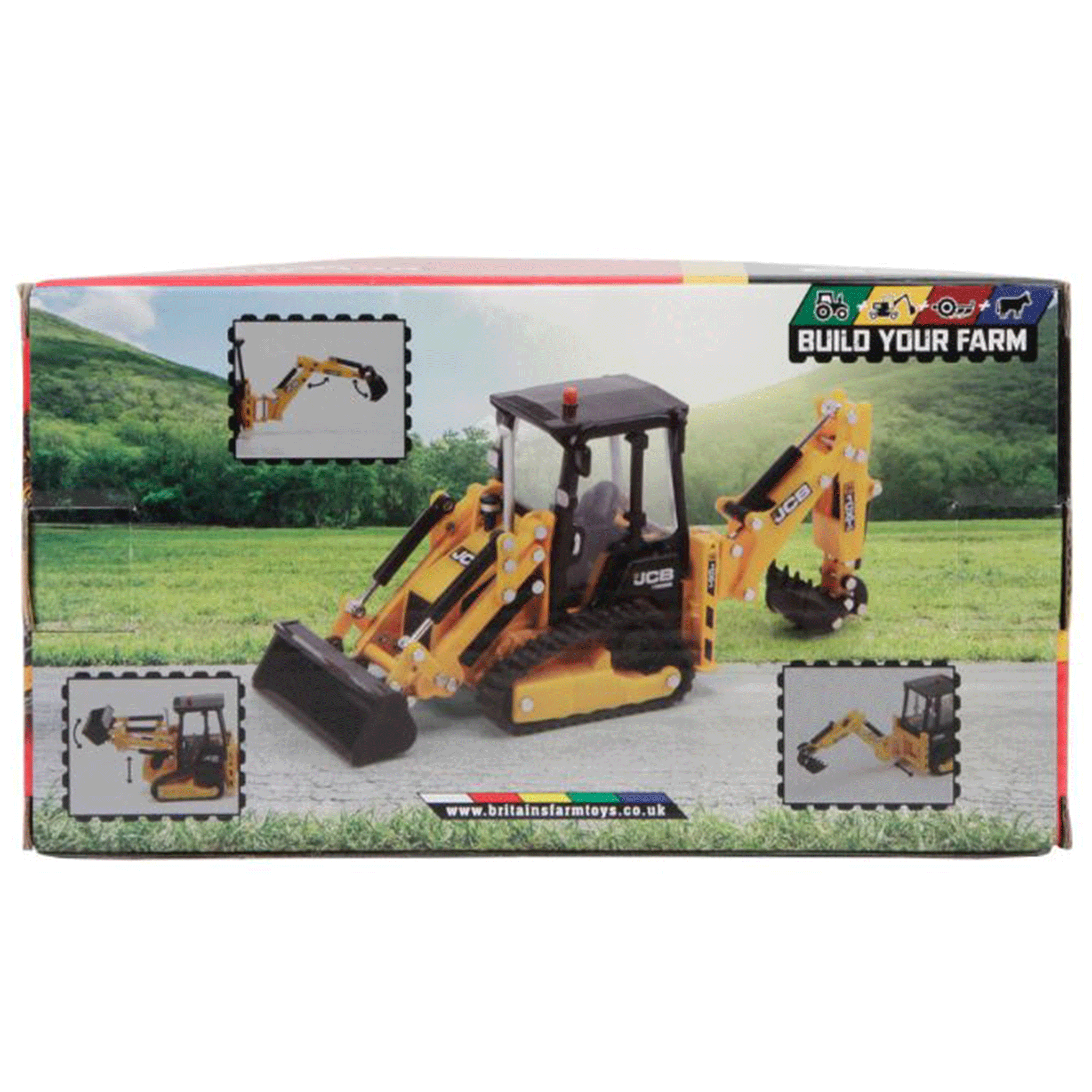 Britains JCB 1CXT Backhoe Loader 1:32 Scale