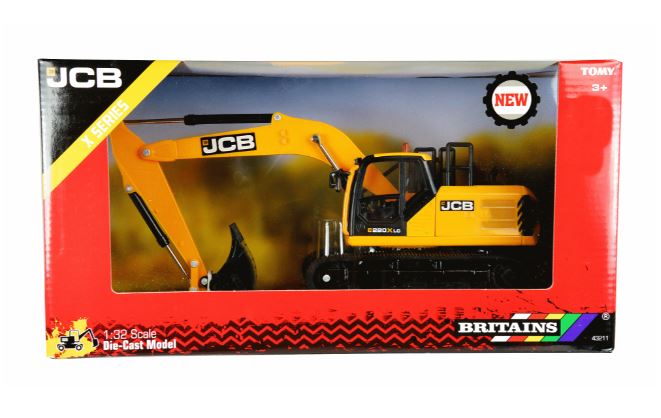 Britains JCB 220X Excavator 1.32 Scale 4