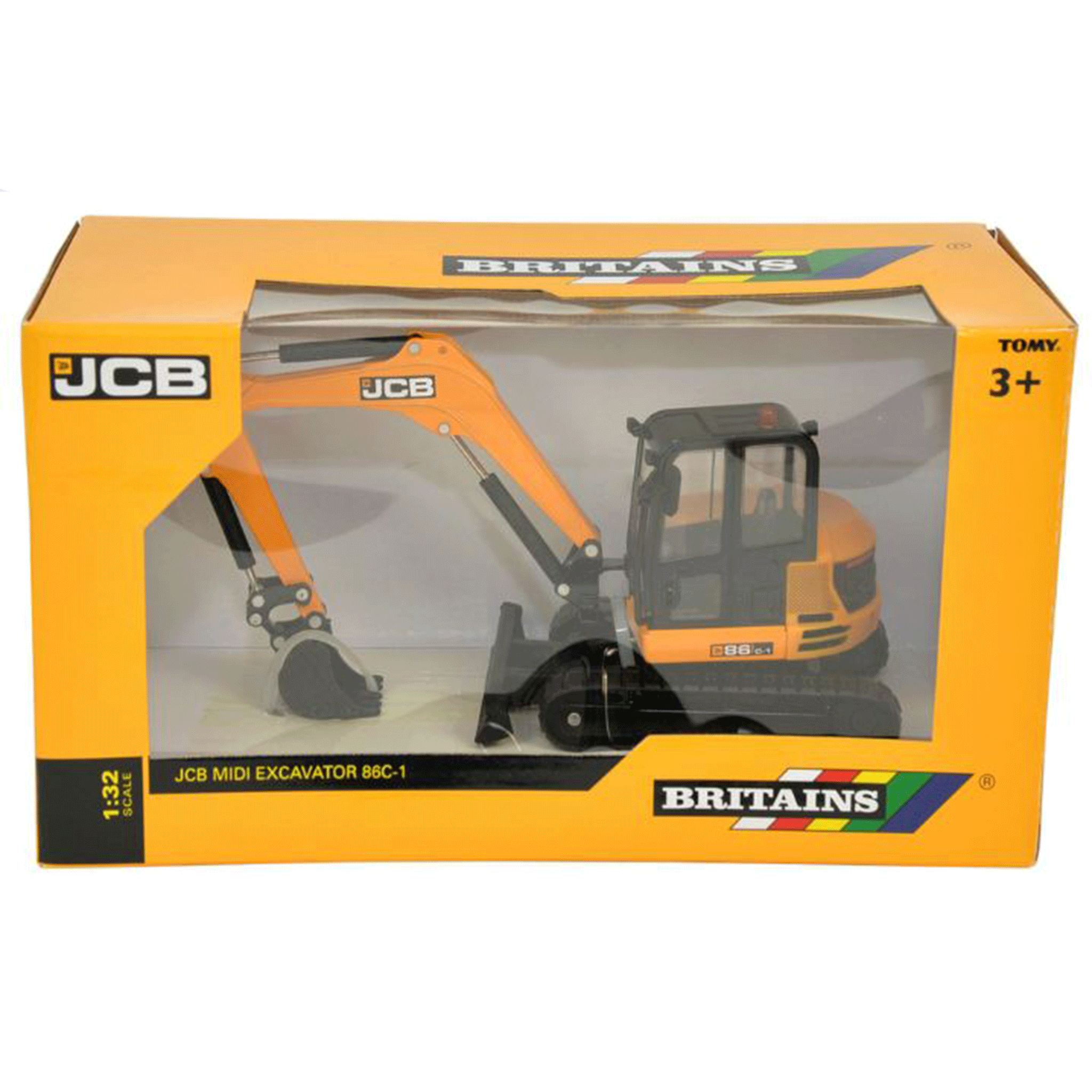 Britains JCB Midi Excavator Digger 1:32 Scale