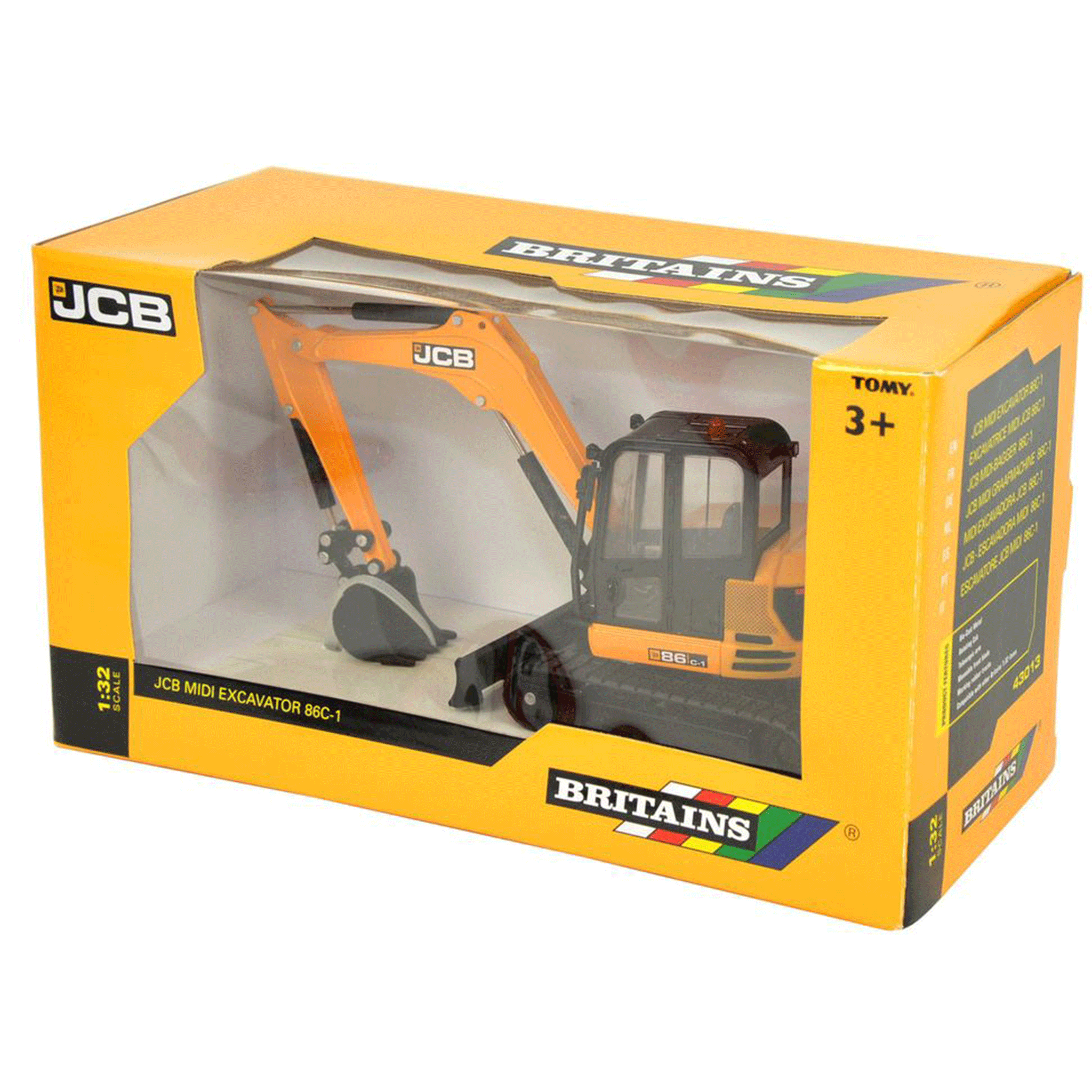 Britains JCB Midi Excavator Digger 1:32 Scale