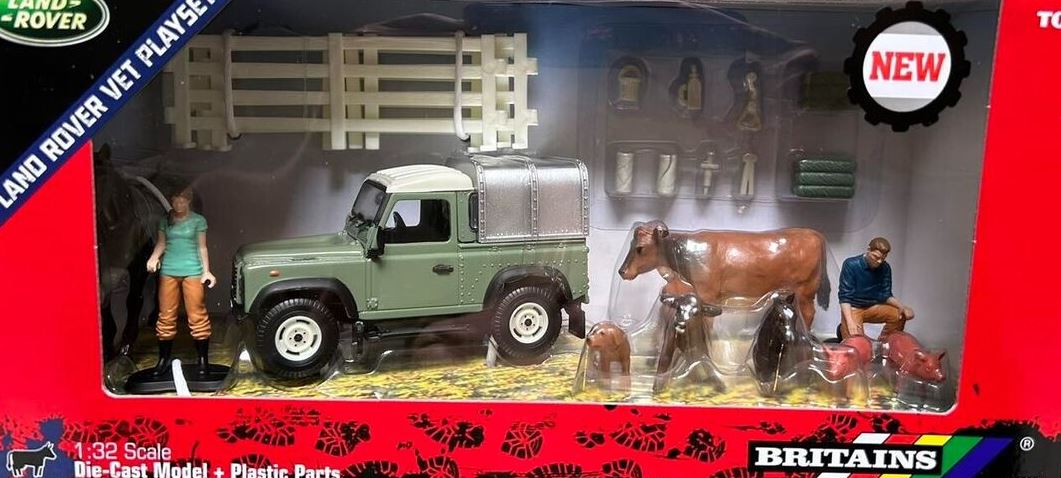 Britains Land Rover Vet Play Set 1.32 Scale 5