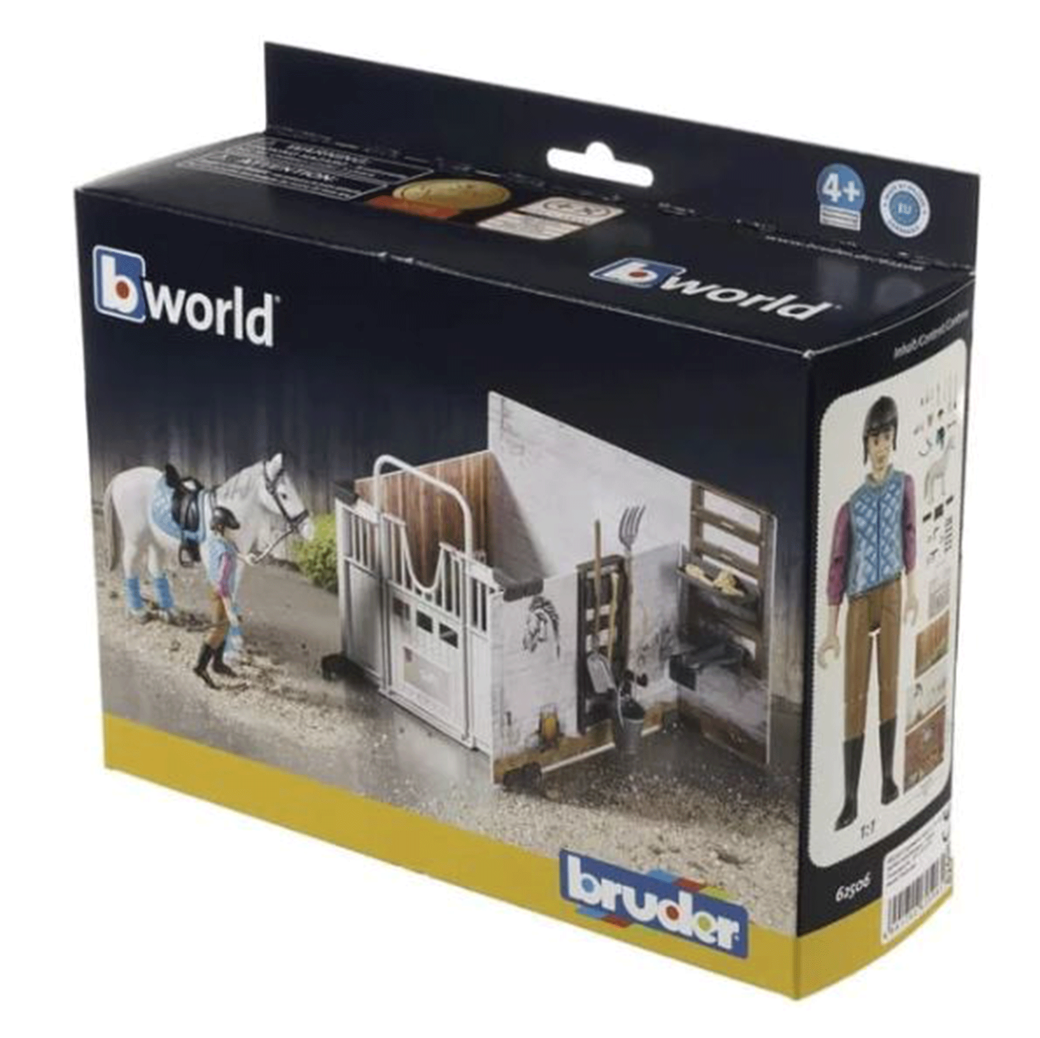 Bruder Horse Barn Stable Set 1:16 Scale