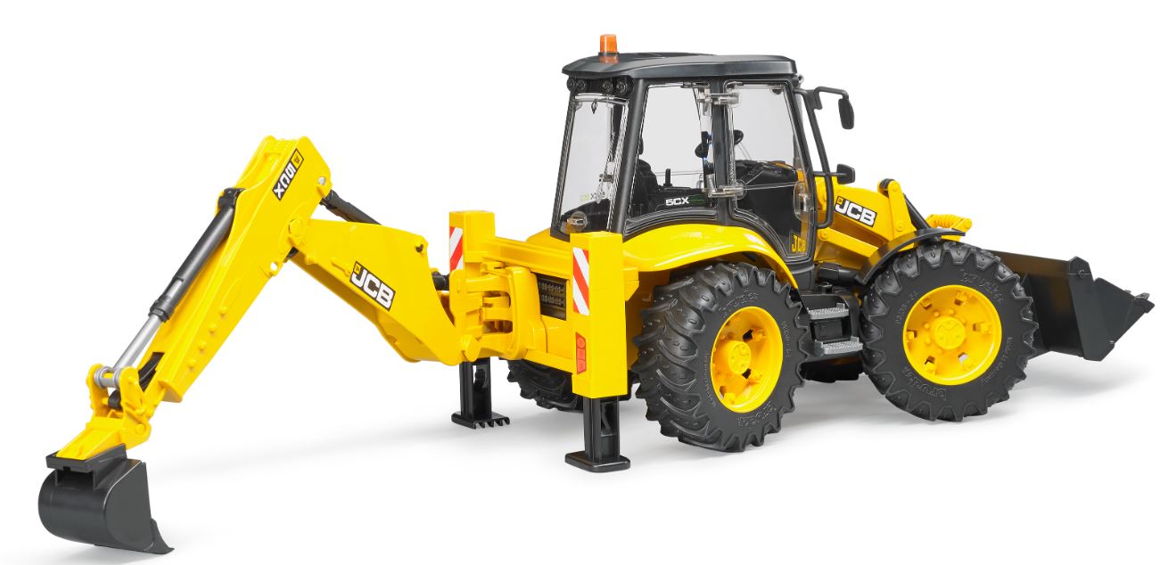 Bruder JCB 5CX eco Backhoe Loader 1 16 Scale 4