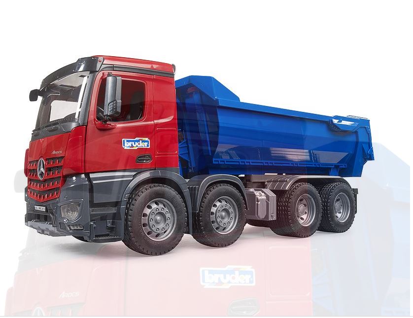 Bruder MB Arocs Halfpipe Tipper Truck 1.16 Scale 3