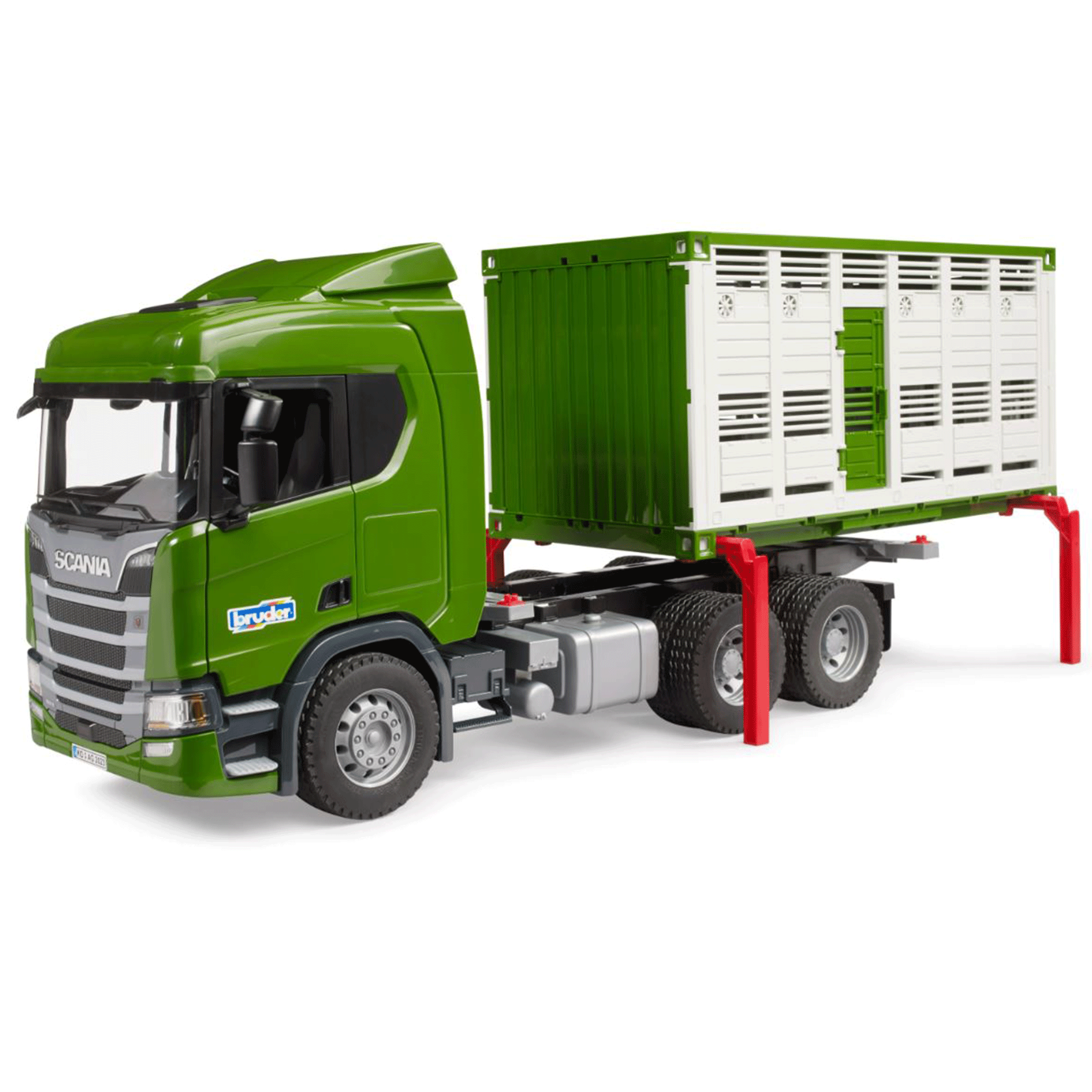 Bruder Scania Super 560R Cattle Transportation Truck with 1 Cattle 1:16 Scale