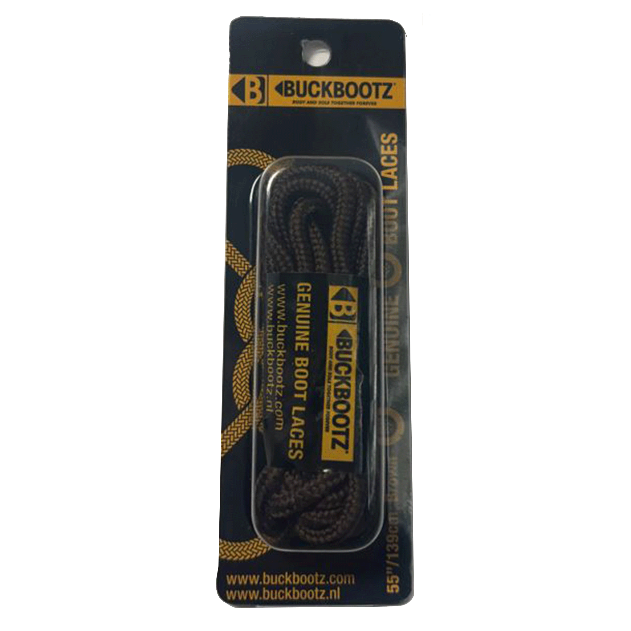 Buckbootz Boot Laces Brown